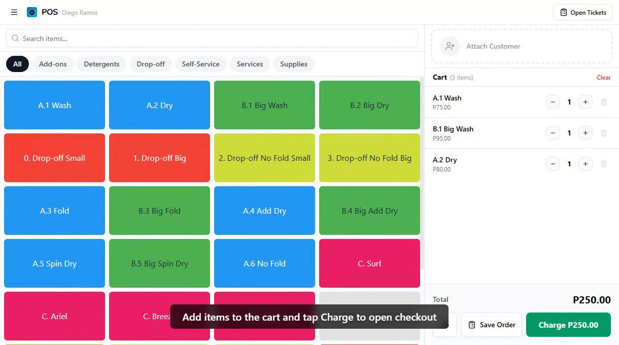Processing Payments walkthrough video